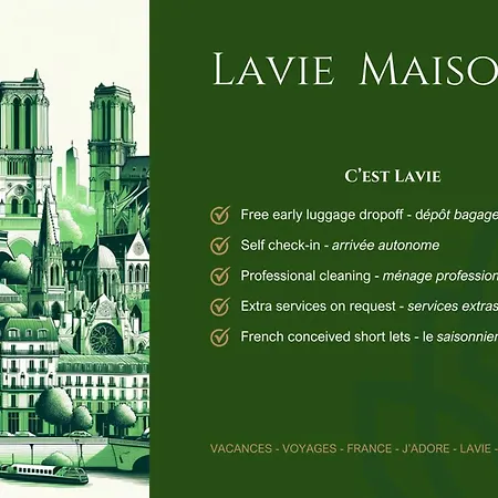 Lavie Maison Little Apartmán Paříž